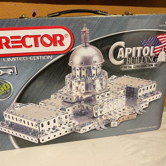 New Meccano Erector Limited Edition Capitol Bldg. - Picture 3 of 10